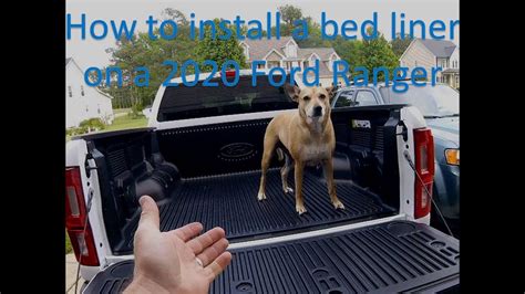 How To Install A Bed Liner On A Ford Ranger Youtube