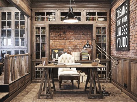 Industrial wordpress theme is a theme of premium order and is categorized as the manufacturing wordpress theme good for the factories as well as industries. Vintage Office Design in Private Residence - Adorable Home