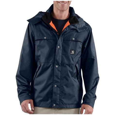 Mens Carhartt® Grayling Jacket 227133 Rain Jackets And Rain Gear At