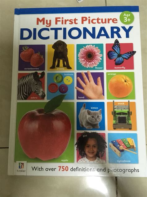 My First Picture Dictionary Book Hobbies And Toys Books And Magazines