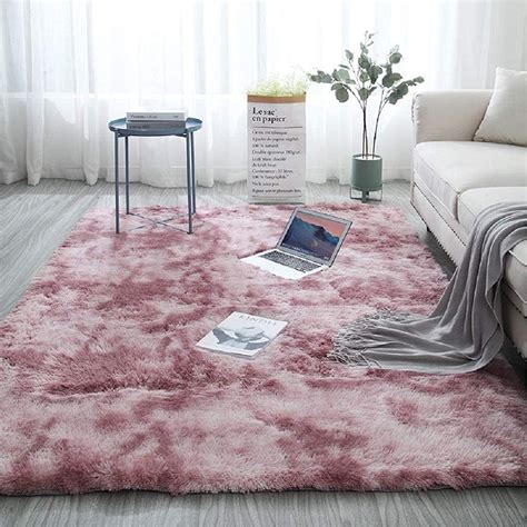 Super Soft Fluffy Floor Rug Washable Shag Rug Shaggy Area Rug Bedroom