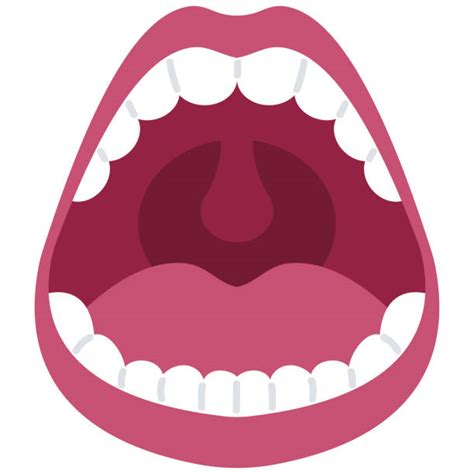 Clip Art Of Tonsils Anatomy Illustrations Royalty Free Vector Graphics