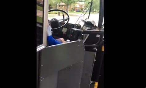 ttc bus driver caught using cellphone while driving video canada journal news of the world