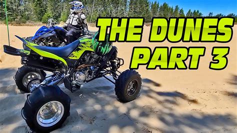 Yamaha Raptor 700 Atv Sport Quad Riding In Oregon Dunes National