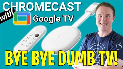 This Will Make Your Dumb Tv Smart Google Chromecast With Google Tv