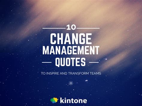 10 Change Management Quotes