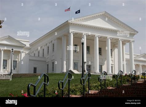 Virginia Capitol Building In Richmond Virginia Stock Photo Alamy
