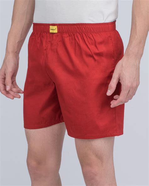 Buy Red Passion Plain Boxer For Men Online India