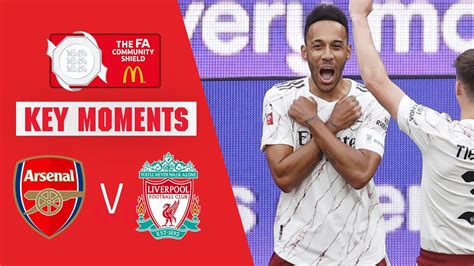 Diogo jota (liverpool) right footed shot from the centre of the box to the bottom left corner. Arsenal vs Liverpool | Key Moments | Community Shield 2020 ...