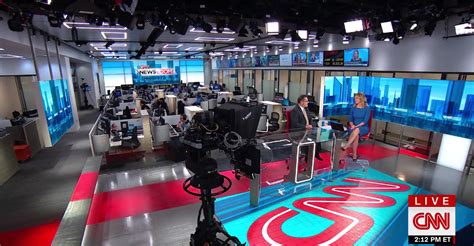CNN Studio 17N Broadcast Set Design Gallery | Cenografia