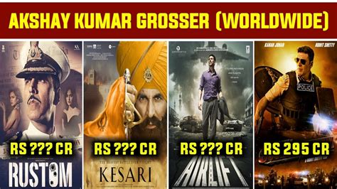 Akshay Kumar Top 10 Highest Grossing Movies Worldwide Box Office