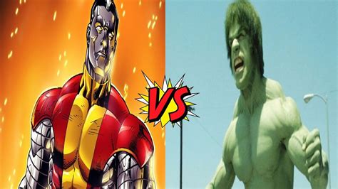 Colossus Vs Hulk Marvel Tournament Youtube