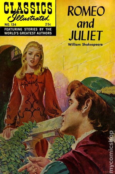Classics Illustrated 134 Romeo And Juliet 1956 Comic Books