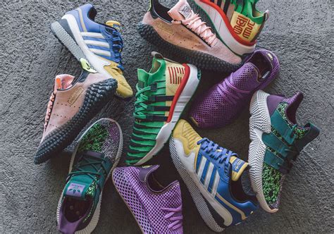 Details on the promotional footwear has been very hard to gather, but that hasn't stopped leaked photos from a few of the shoes making their way. adidas Dragon Ball Z Collection Release Date - Sneaker Bar ...