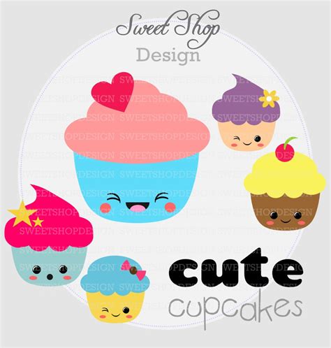 Clip Art Cartoon Cute Baby Shower Cupcakes Clipart Clip Art Library