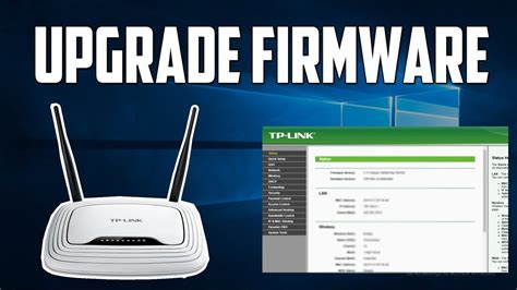 How To Upgrade Tp Link Router Firmware Youtube