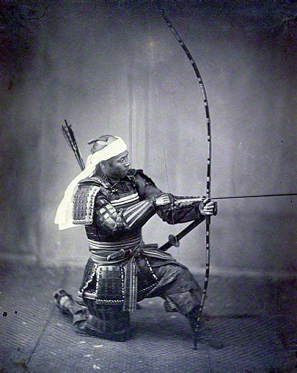 Samurai With Yumi Bow By Felice Beato A Pioneer In War Photography And The Photography Of
