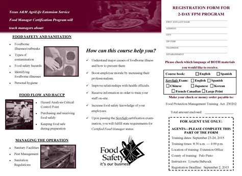 To become a certified food protection manager, a candidate must pass a food safety examination from an accredited. Certified Food Manager Training