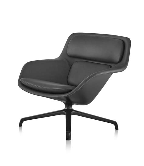 Herman Miller Striad Low Back Lounge Chair 4 Star Swivel Base