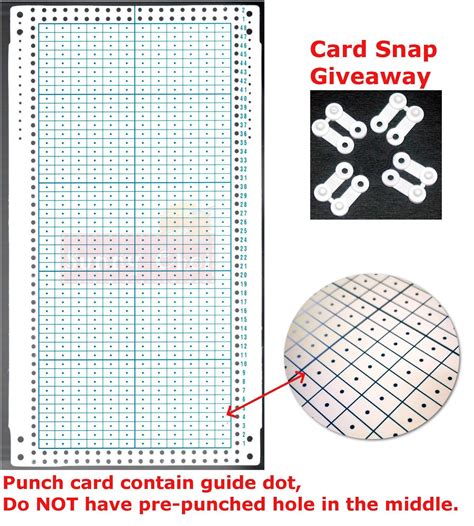 12 stitch blank punch card for silver reed singer knitting etsy punch cards machine
