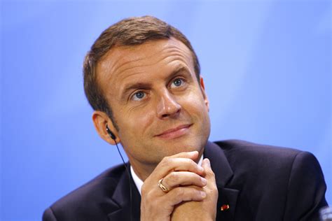 French President Emmanuel Macron's Official Portrait Launched an