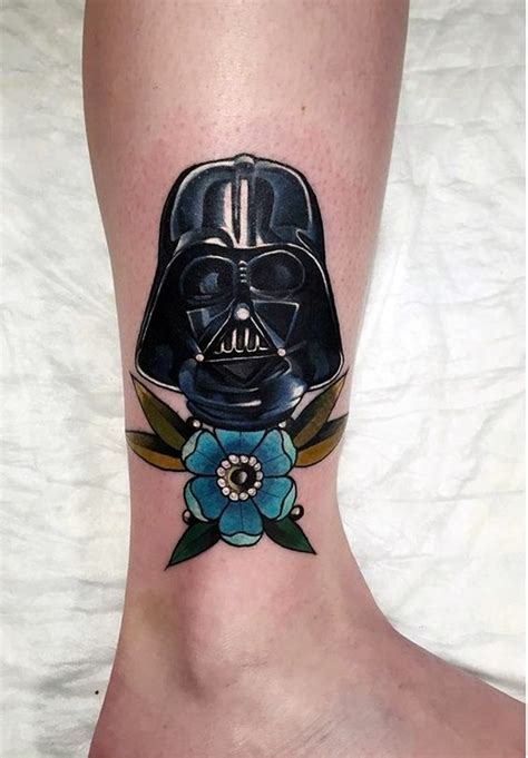 Stars wars tattoo with the flower design can revive your personality to extent level. 45 Most Ironic Star Wars Tattoos Designs