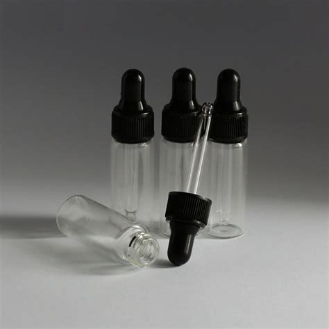 10pcs 5ml Glass Dropper Bottles Bottle For Essential Oils W Glass Eye