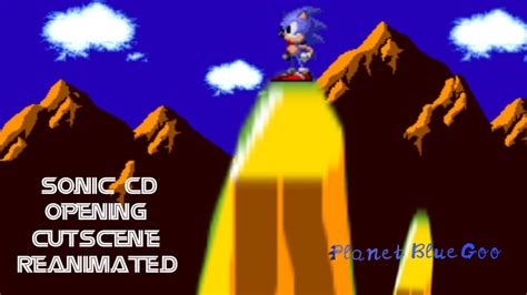 Sonic Cd Opening Cutscene Reanimated Youtube