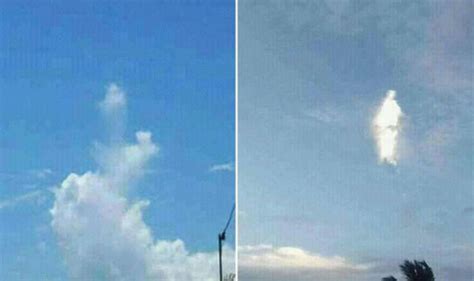 claims jesus is an alien after virgin mary image appears in sky above tonga weird news