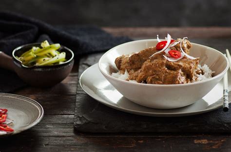 Recipe Beef Rendang With Pickled Cucumber Steak Babe By Stanbroke