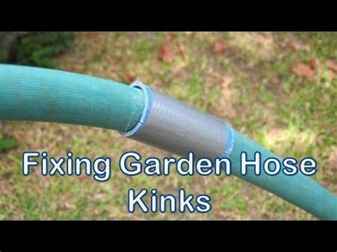 Garden Hose Kinks How To Fix Youtube