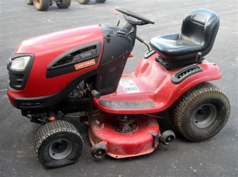 Craftsman Yt 3000 42 Briggs And Stratton 21 Hp Gas Powered Riding Lawn