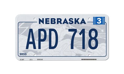 Nebraskas New License Plate Design Unveiled