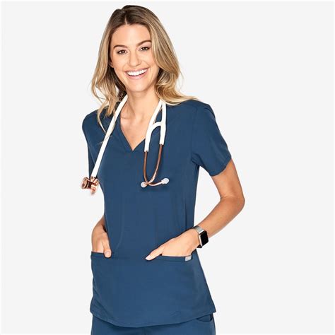 Women S Casma Three Pocket Scrub Top Figs Fashion Scrub Tops Medical Outfit