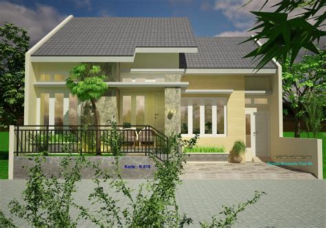 Desain rumah tumbuh lebar 6 meter dengan rooftop garden. 42 Gambar Tampak Depan Rumah Minimalis Lebar 10 Meter 7 ...
