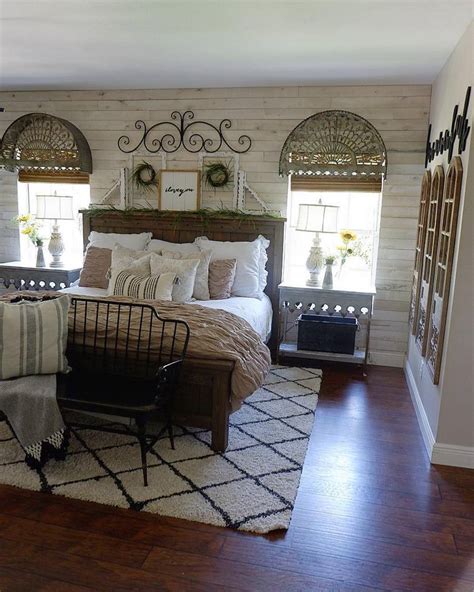 Whether you found a good deal rustic bedroom furniture on a flea market or economy store. 65 Charming Rustic Bedroom Ideas and Designs | Rustic Home ...