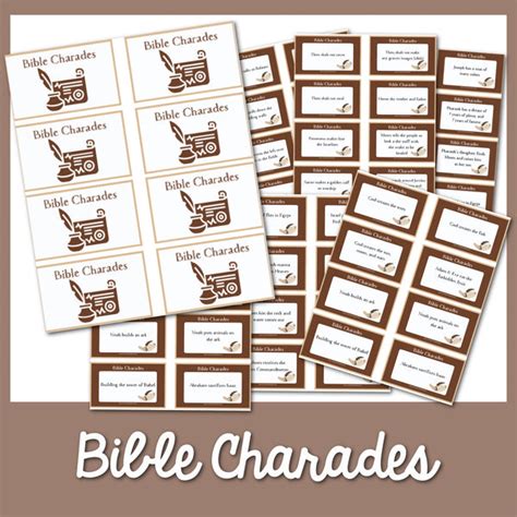 100 Bible Charades Micheletripple