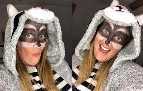Easy Raccoon Makeup Easy Eyeliner Tricks Halloween Makeup Woodland