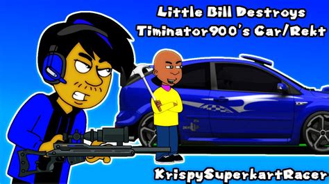 Little Bill Vandalizes Timinator900s Carrekt Goanimatevyond Short