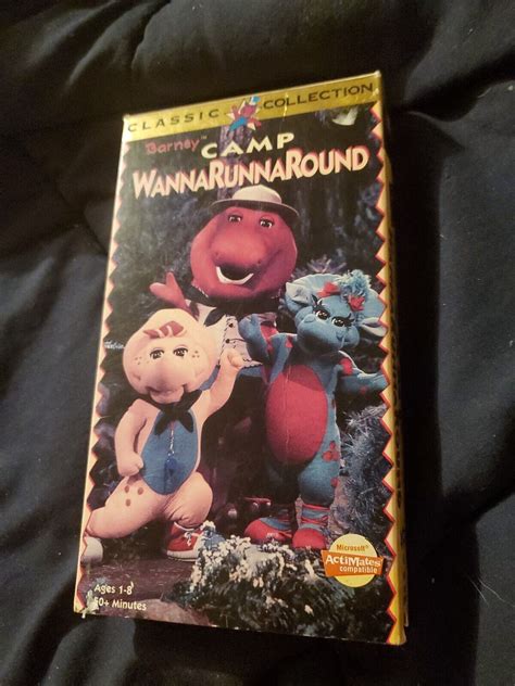 Barneys Camp WannaRunnaRound Classic Collection VHS Sing Along Songs EBay