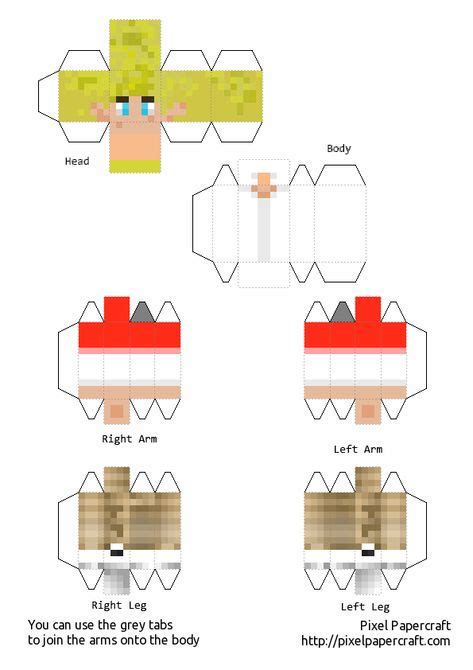 Philza Papercraft Minecraft Skin Minecraft Templates Minecraft Images