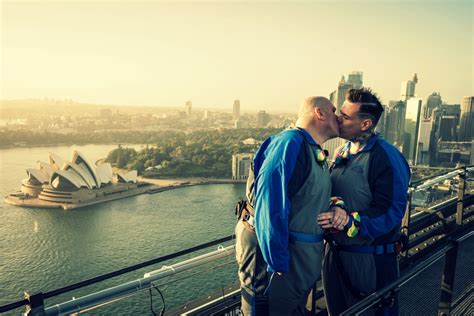 The Sydney Harbor Bridge Just Saw Its First Same Sex Marriage