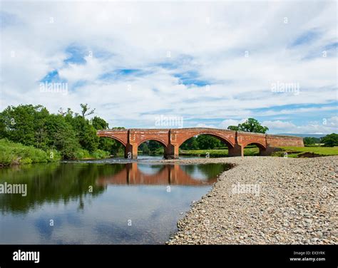 Bridge Over The River Eden Near Lazonby Eden Valley Cumbria England