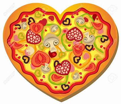 Pizza Clipart Clip Heart Valentine 2545 Alfa