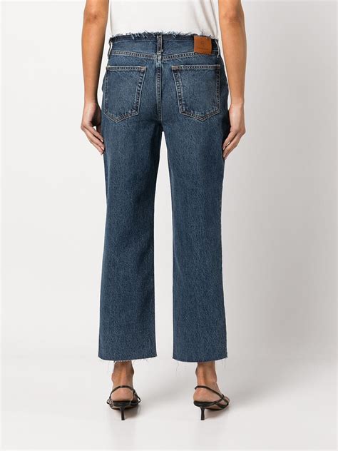 Anine Bing Gavin Straight Jeans Farfetch