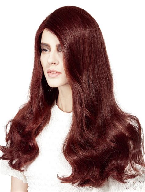 53 Hq Photos Auburn Hair Wig Auburn Wavy Remy Human Hair Long Lace