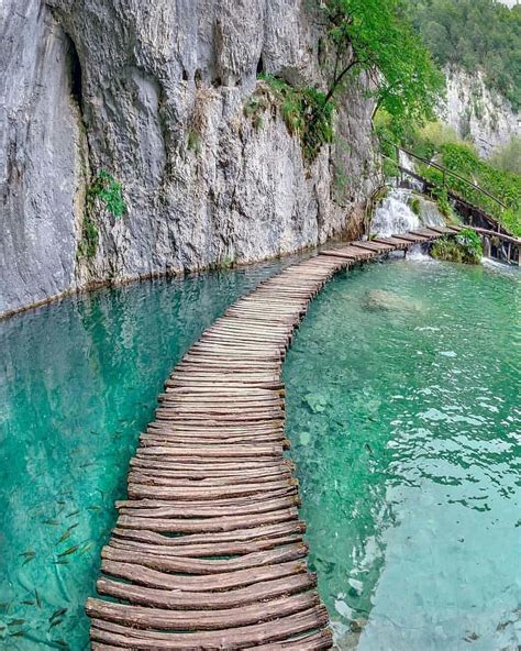 Plitvice Lakes National Park Croatia Travel Tourist Attraction