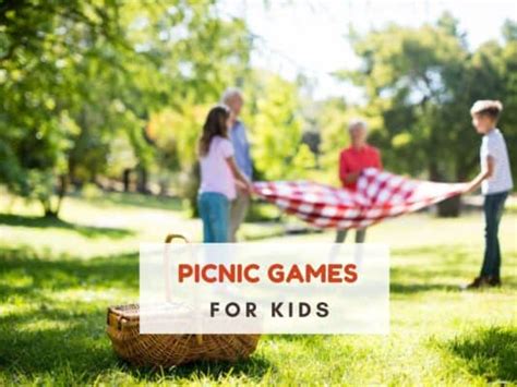 Picnic Games For Kids The Ladybirds Adventures