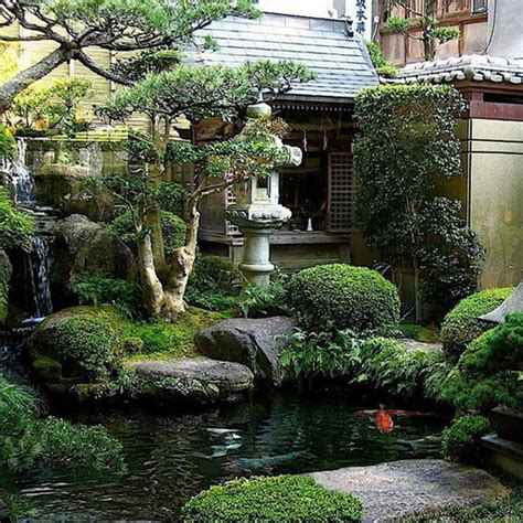 Japanese Courtyard Garden With Koi Ponds Homemydesign