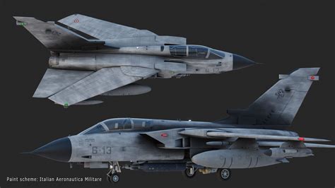 Panavia Tornado Ids Gr1 3d Model Animated Rigged Cgtrader